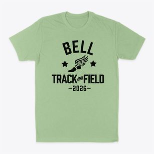 Bell Middle School Track and Field Classic Dad T-Shirt