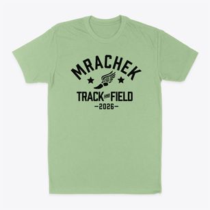 Mrachek Middle School Track and Field Classic Dad T-Shirt