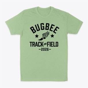 Bugbee Elementary School Track and Field Classic Dad T-Shirt