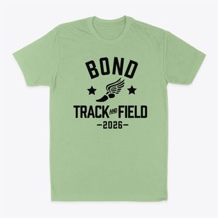 Bond Elementary School Track and Field Classic Dad T-Shirt