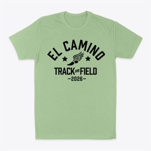 El Camino Alternative School Track and Field Classic Dad T-Shirt