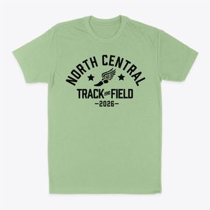 North Central High School Track and Field Classic Dad T-Shirt
