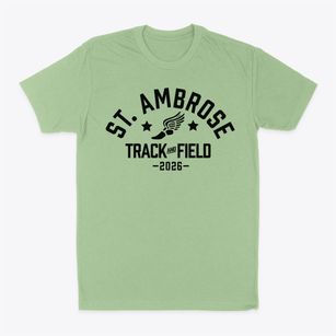 Saint Ambrose School Track and Field Classic Dad T-Shirt