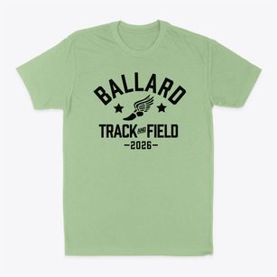 Ballard Community Junior High School Track and Field Classic Dad T-Shirt