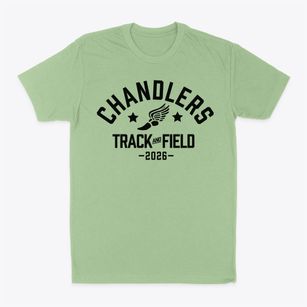 Chandlers Elementary School Track and Field Classic Dad T-Shirt