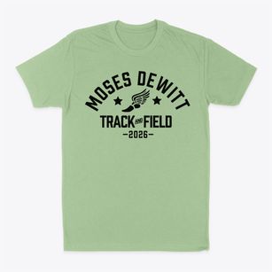 Moses Dewitt Elementary School Track and Field Classic Dad T-Shirt