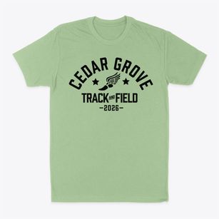 Cedar Grove Elementary School Track and Field Classic Dad T-Shirt