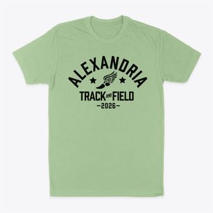 Alexandria Senior High School Track and Field Classic Dad T-Shirt