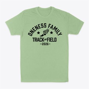 Oneness Family School Track and Field Classic Dad T-Shirt