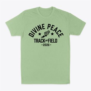 Divine Peace Lutheran School Track and Field Classic Dad T-Shirt