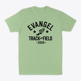 Evangel Christian School Track and Field Classic Dad T-Shirt