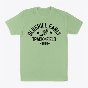 Bluehill Early Education Center Track and Field Classic Dad T-Shirt