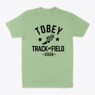 Tobey Elementary School Track and Field Classic Dad T-Shirt