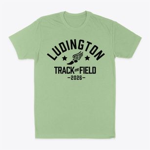Ludington Magnet School Track and Field Classic Dad T-Shirt