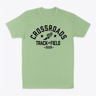 Crossroads Learning Center Track and Field Classic Dad T-Shirt