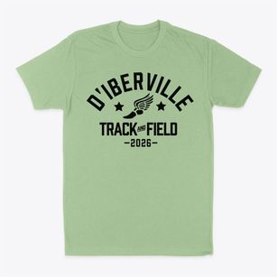 D'iberville High School Track and Field Classic Dad T-Shirt