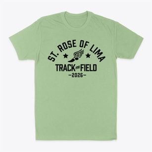 Saint Rose Of Lima School Track and Field Classic Dad T-Shirt
