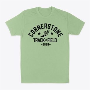 Cornerstone School Track and Field Classic Dad T-Shirt
