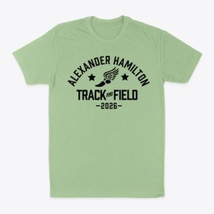 Alexander Hamilton Prep Academy Track and Field Classic Dad T-Shirt