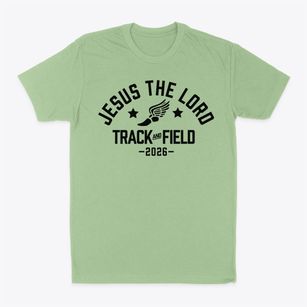 Jesus The Lord Parish Track and Field Classic Dad T-Shirt
