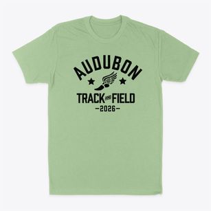 Audubon High School Track and Field Classic Dad T-Shirt