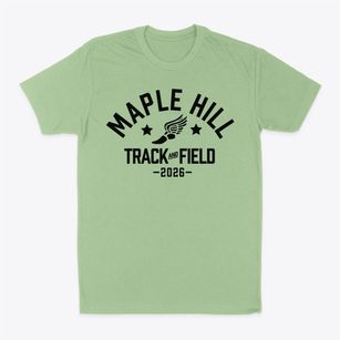 Maple Hill Middle School Track and Field Classic Dad T-Shirt