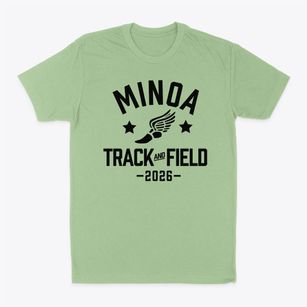 Minoa Elementary School Track and Field Classic Dad T-Shirt