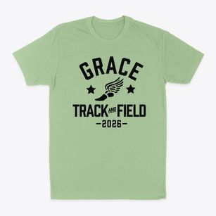 Grace Church School Track and Field Classic Dad T-Shirt