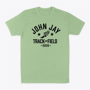 John Jay Middle School Track and Field Classic Dad T-Shirt
