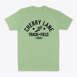 Cherry Lane Elementary School Track and Field Classic Dad T-Shirt