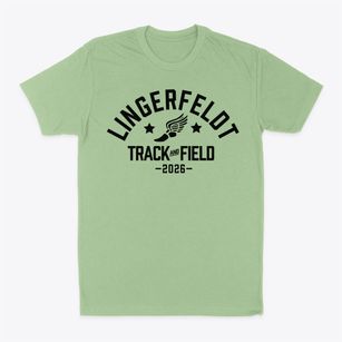 Lingerfeldt Elementary School Track and Field Classic Dad T-Shirt