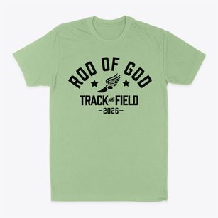 Rod Of God Christian Academy Track and Field Classic Dad T-Shirt