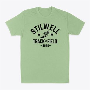 Stilwell High School Track and Field Classic Dad T-Shirt