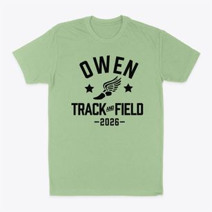 Owen Elementary School Track and Field Classic Dad T-Shirt