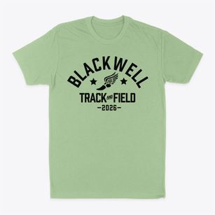 Blackwell High School Track and Field Classic Dad T-Shirt