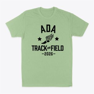 Ada High School Track and Field Classic Dad T-Shirt