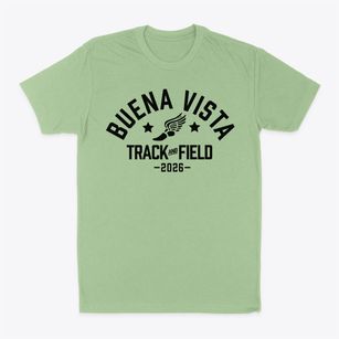 Buena Vista Spanish Immersion School Track and Field Classic Dad T-Shirt