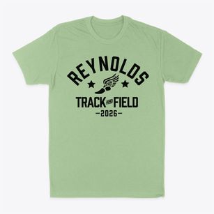 Reynolds Middle School Track and Field Classic Dad T-Shirt