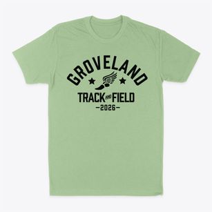 Groveland Elementary School Track and Field Classic Dad T-Shirt