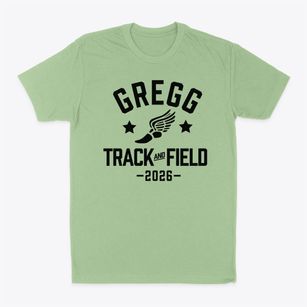 Gregg Middle School Track and Field Classic Dad T-Shirt