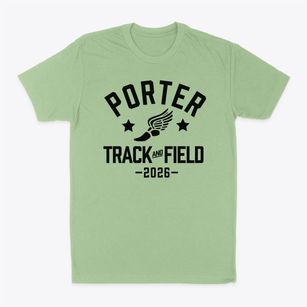 Porter Elementary School Track and Field Classic Dad T-Shirt
