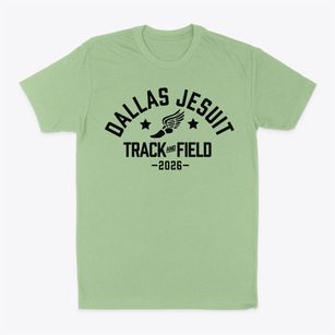 Dallas Jesuit Prep Track and Field Classic Dad T-Shirt