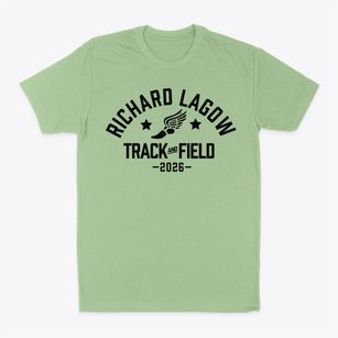 Richard Lagow Elementary School Track and Field Classic Dad T-Shirt
