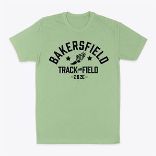 Bakersfield High School Track and Field Classic Dad T-Shirt