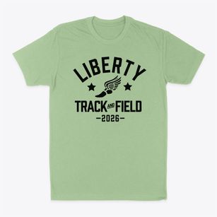 Liberty High School Track and Field Classic Dad T-Shirt