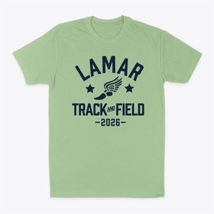 Lamar Elementary School Track and Field Classic Dad T-Shirt