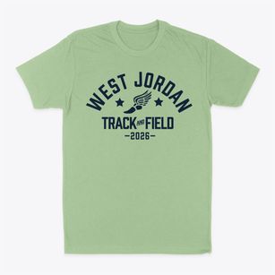 West Jordan High School Track and Field Classic Dad T-Shirt