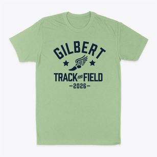 Gilbert Elementary School Track and Field Classic Dad T-Shirt