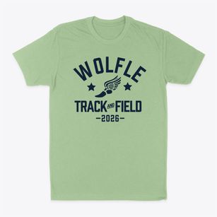 Wolfle Elementary School Track and Field Classic Dad T-Shirt