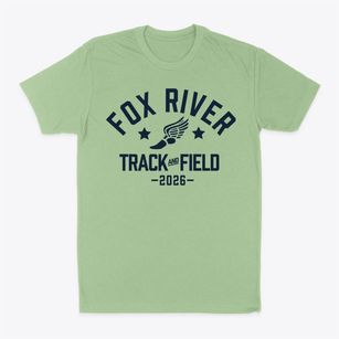 Fox River Middle School Track and Field Classic Dad T-Shirt